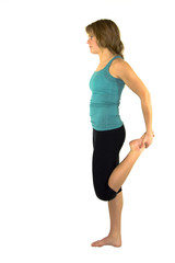 khollie stretching before workout a05