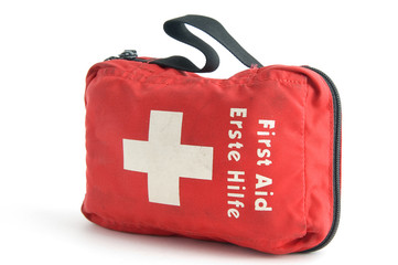 first aid kit.