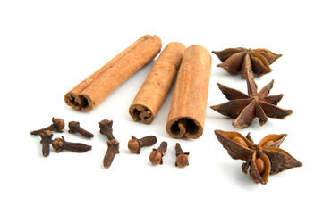cinnamon and star anise