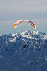 über den gipfeln - paragliding