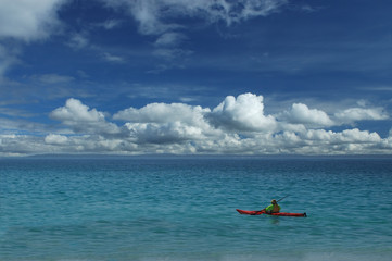 kayaking