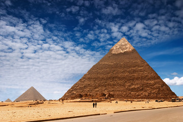 Fototapeta na wymiar egipskich piramid