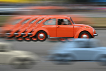 Obraz premium vintage racing