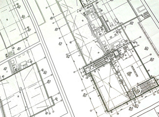 printed blueprint
