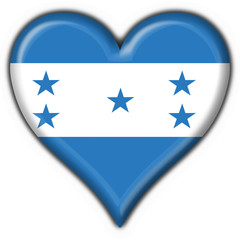 bottone cuore honduras button heart flag