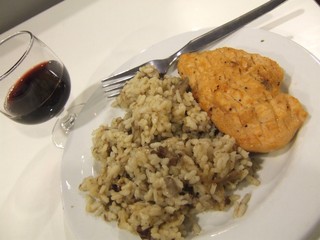 assiette de risotto