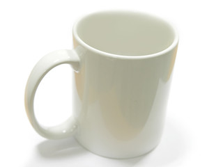 white mug