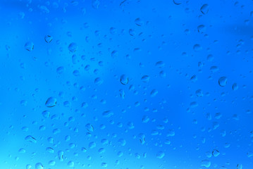 Multicolor droplets background. Slightly blurred