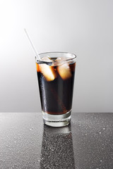 glass of soda