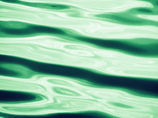 green waves