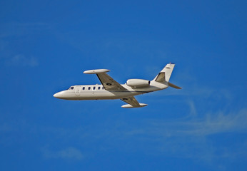 Fototapeta na wymiar private charter jet