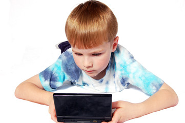 playing a video game