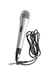silver microphone