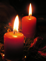 christmas candles