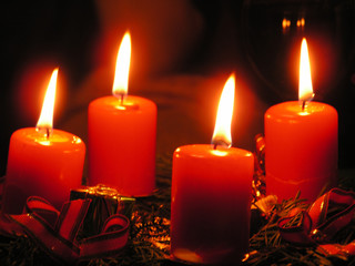 christmas candles
