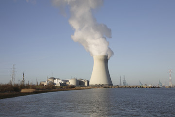 cooling tpwer at a nuclear plant