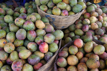 mangos at the market