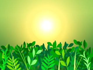 Obraz premium green dream