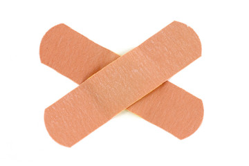close up image of a bandage