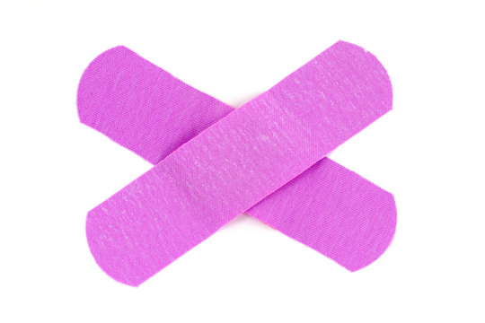 closeup image of a bandage