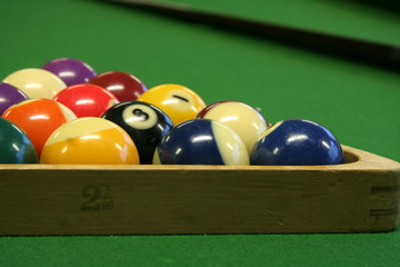 pool balls