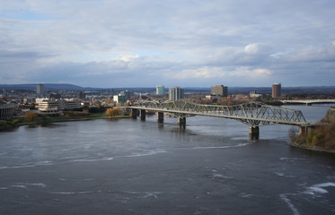 Fototapeta na wymiar Alexandra mostu Ottawa