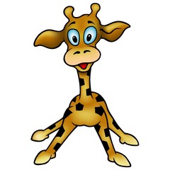 Naklejka premium giraffe 07