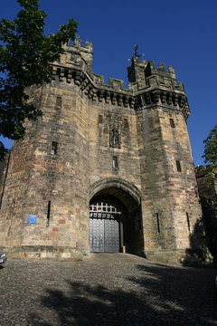 Lancaster Castle Gate And Entrance