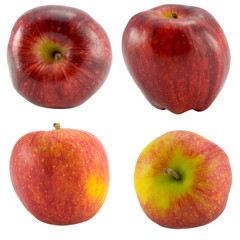 red apples collection