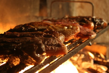 magret de canard cuit au barbecue