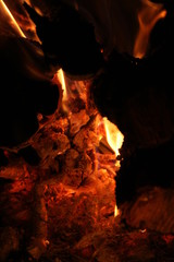 feu de bois