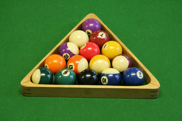 pool balls