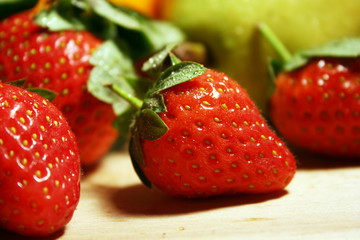 strawberry fruits