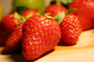 strawberry fruits