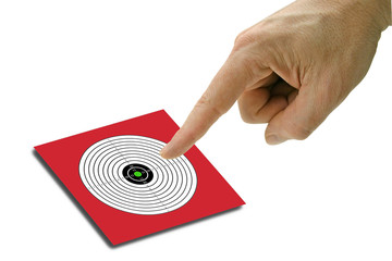 pointing on target