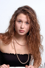 beautiful young woman