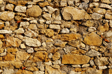 muro di pietre antico