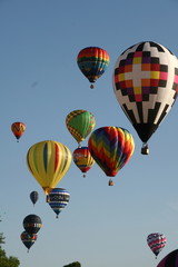 Fototapeta premium hot air balloons 001