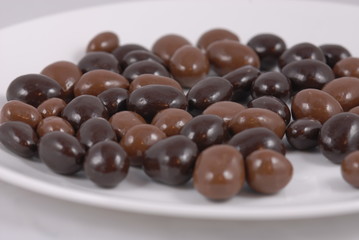 plate of chocolate