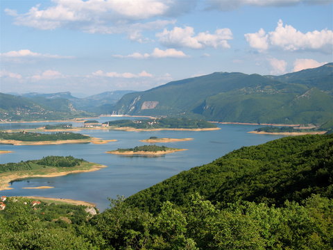 inseln im see