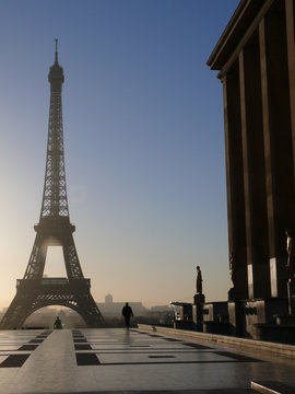 Tour Eiffel vue du Trocadéro