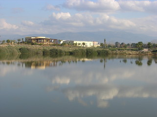 Obraz premium nuvole allo specchio