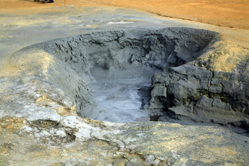 bubbling mud