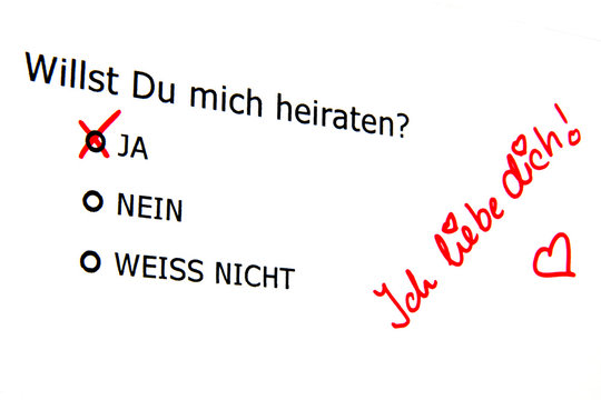 Banner Mod.h015 Heiratsantrag/Wunsch-Text "willst Du mich heiraten 76cmx34cm