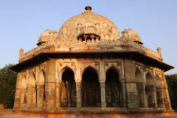Fototapeta na wymiar india, delhi: humayun tomb