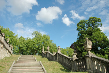 garden stairs