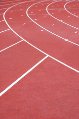 Fototapeta premium piste d'athlétisme