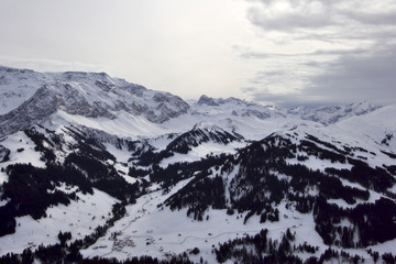 Obraz premium ueber dem gebirge