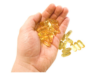 Fototapeta premium oil capsules