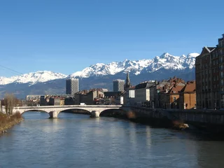 Photo sur Plexiglas l'isère à grenoble